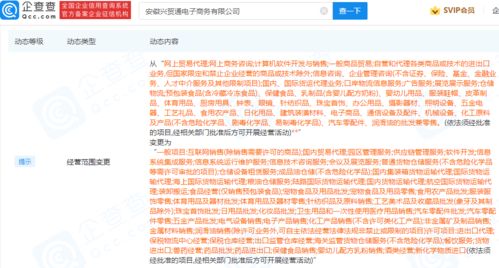 奇瑞控股關(guān)聯(lián)公司業(yè)務(wù)拓展，新增供應(yīng)鏈管理服務(wù)及電子商務(wù)平臺運營