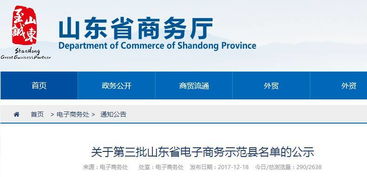 德州再添電商新星 某縣躋身省級示范，雙十一交易額突破三千萬